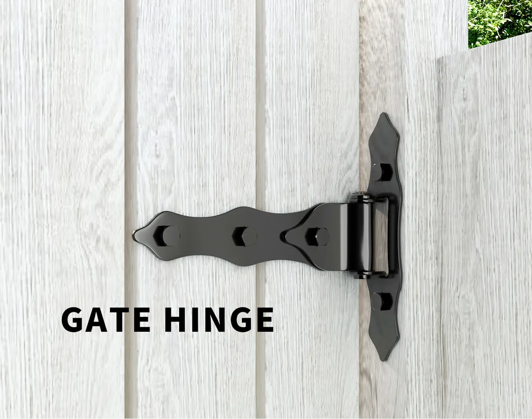 T Type Hinge for Vinyl PVC Wood Fence Gate