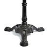 Cast Iron Powder Coated Black Dining Table Base