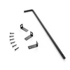 PVC Coated Fencing Trellis Gates Steel Modern Drop Rod Door Hinges