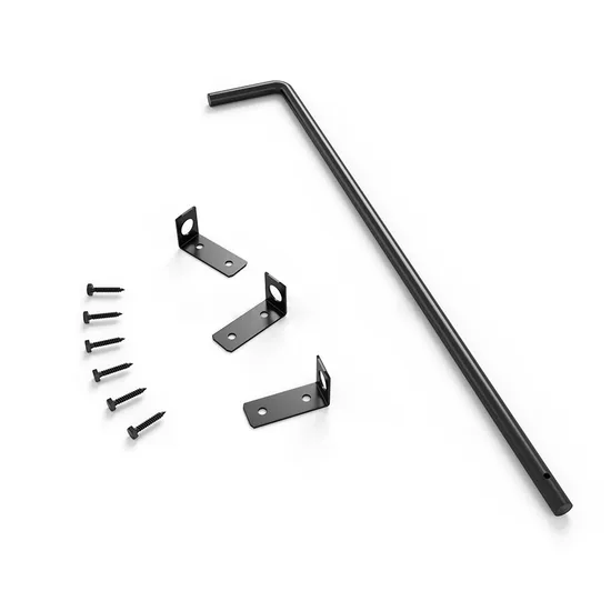 PVC Coated Fencing Trellis Gates Steel Modern Drop Rod Door Hinges