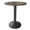 China Manufacturer Pub Table Round Bar Height Cocktail Table Metal Base