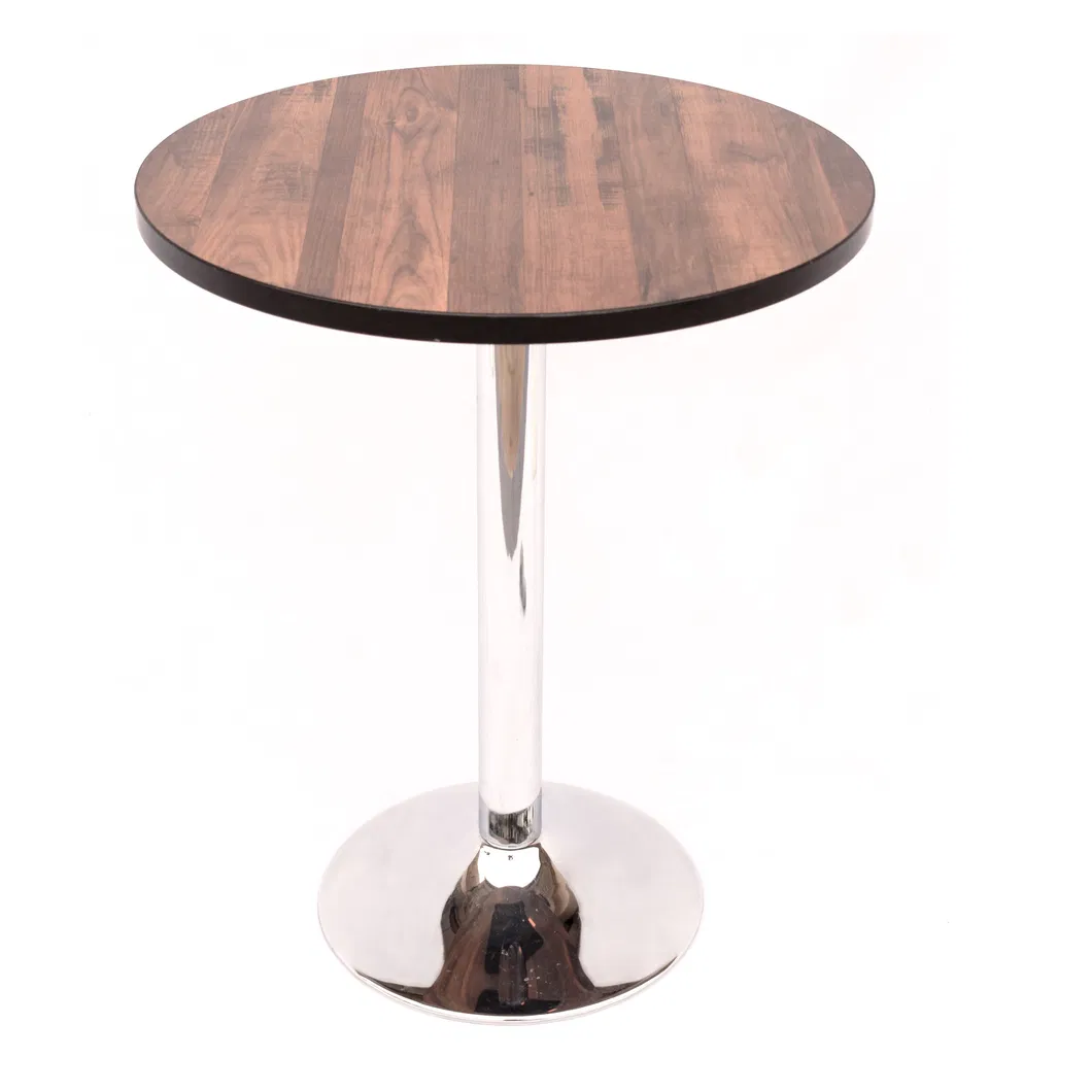 Iron Plating Table Base Sliver Dining Table Legs for Hotel Use