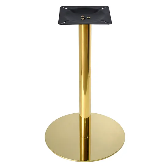 Stone Top Dining Gold Tables Base