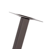 Hot Selling Square Black Iron Stamping Table Base for Restaurant
