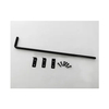 Gate Hinge Gate Latch Door Drop Rod Metal Black Wood Fence Hardware