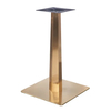Round Furniture Restaurant Modern Stainless Steel Gold Table Base