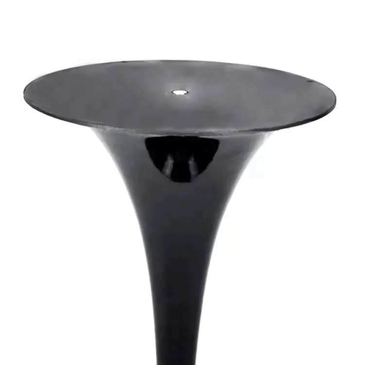 Customized Black Metal Powder Coated Iron Tulip Table Legs for Indoor Use