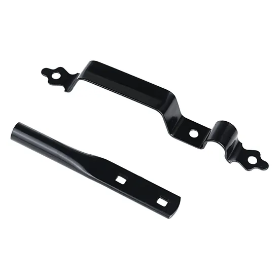 OEM Black Heavy Duty Gate Latch Wood Fence Gate Kit