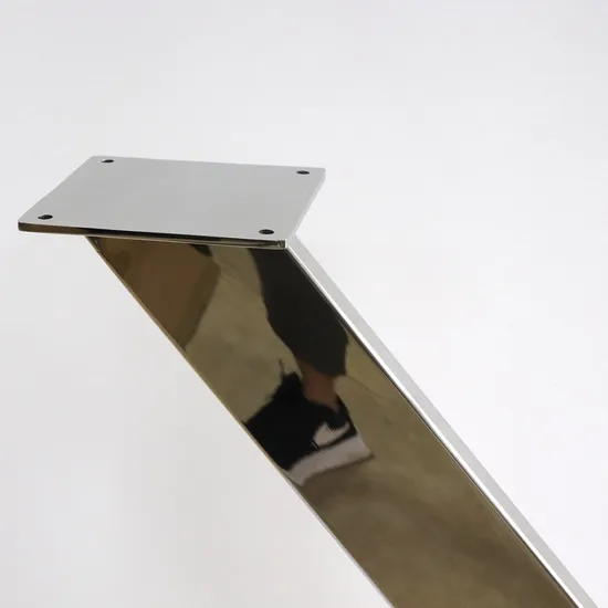 Modern Frame X Shape Square Office Restaurant Stainless Steel Table Legs