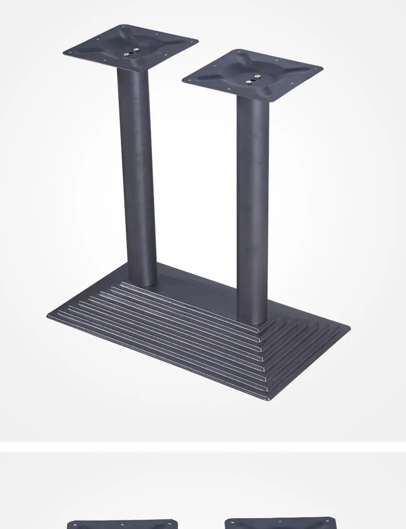 Furniture Round Marble Glass Dining Steel Tulip Cast Iron Crank Table Base