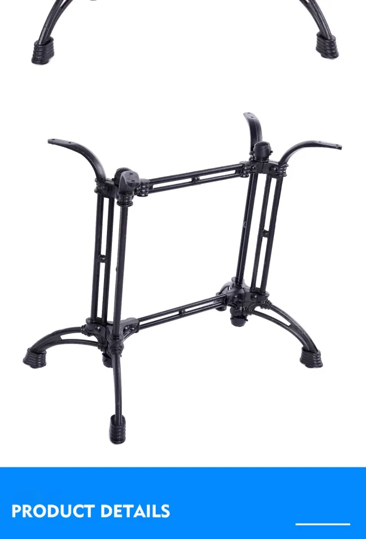 Furniture Bench Steel Restaurant Coffee Dining Metal Iron Desk Table Office Base