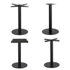 Factory Price of Black Powder Coated Iron Table Legs for Restaurant
