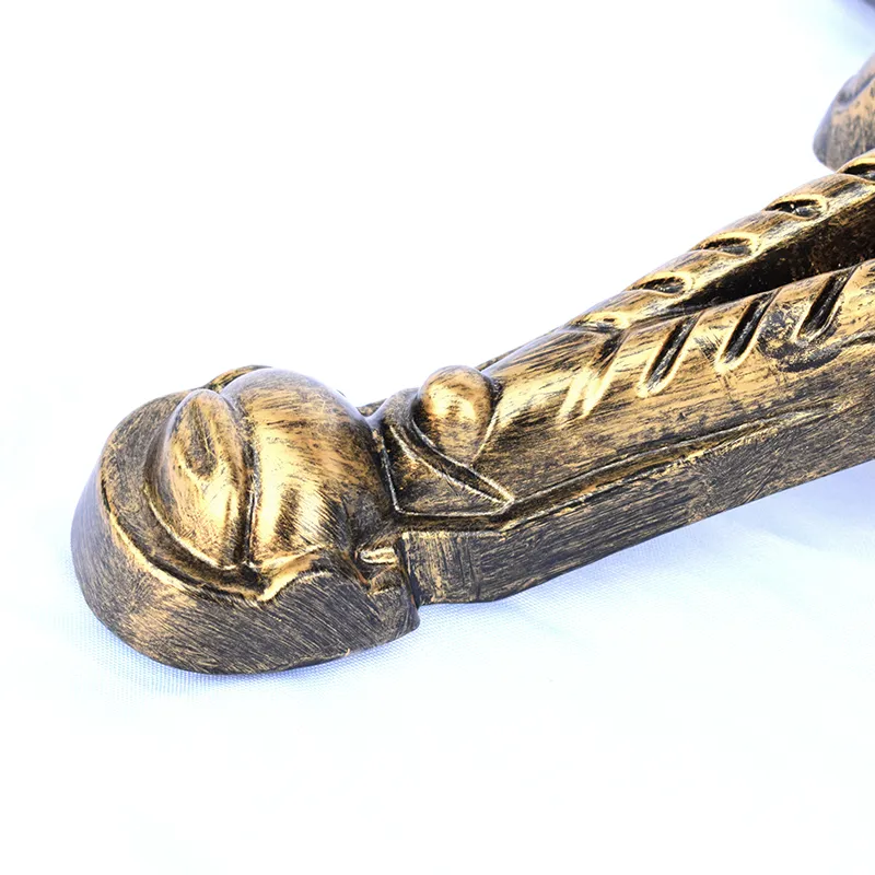 Decorated Tiger Claw Bronze Cast Iron Coffee Table Leg