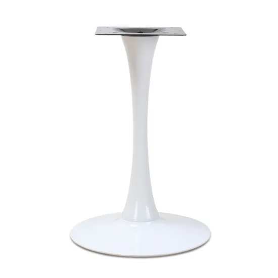 Iron Table Base Tulip Shape Dining Table Base Metal Furniture Legs