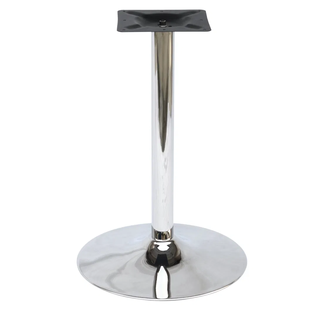 Polished Stainless Steel Table Legs 304# Grade Ss Dining Table Base