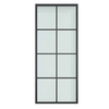 Modern Steel Frame Door, Heavy 3/8