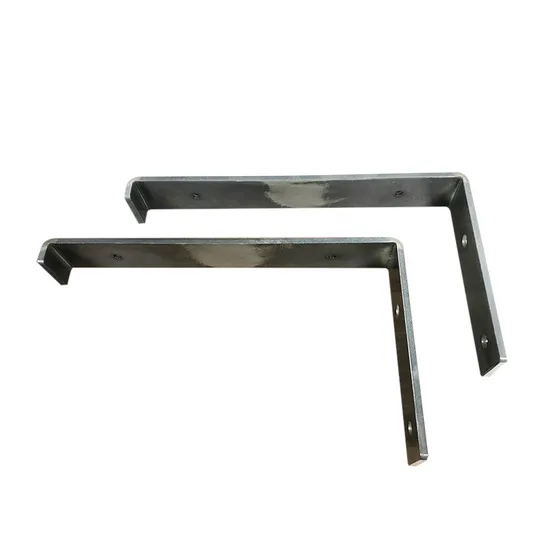 Iron L Shaped Angle Art Practical Bracket Corner Brace Support Shelf