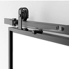 Mechanism Interior Mount Barn Door Hardware Kit Glass Sliding Barn Door