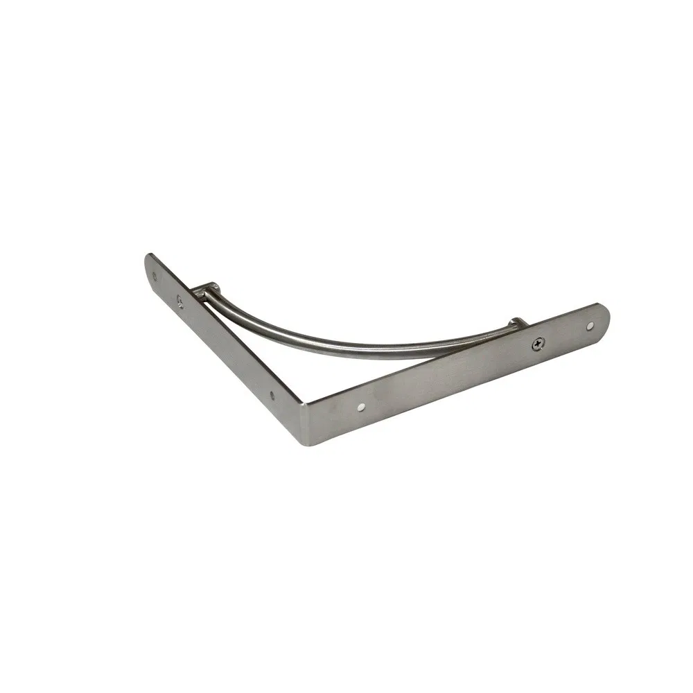 Decorative White Metal Shelf Bracket