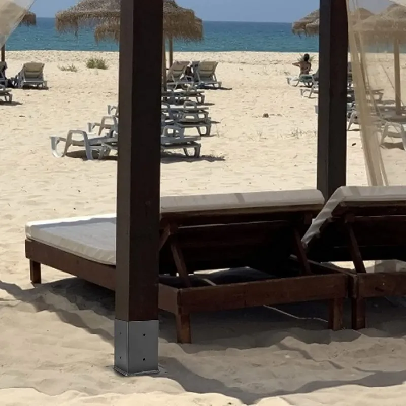 Metal Right Angle Corner Bracket Pergola Brackets for Wood Beams Gazebo Straight