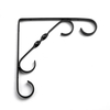 Metal Triangle Shelf Brackets Wall Fixed Load Bearing Shelf Support Brackets
