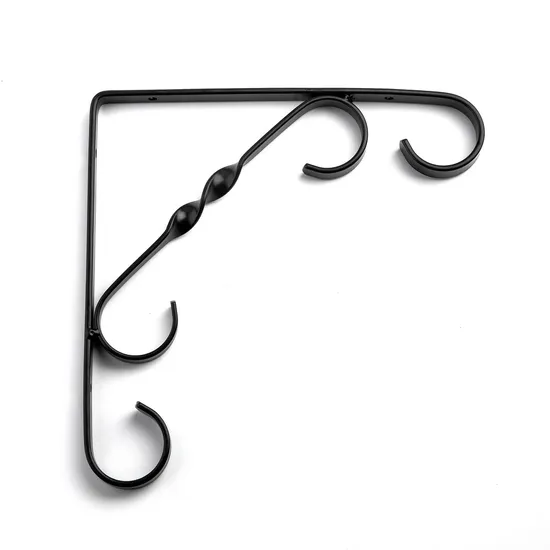 Metal Triangle Shelf Brackets Wall Fixed Load Bearing Shelf Support Brackets