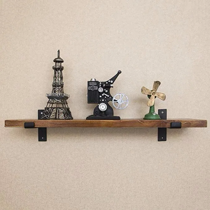 Iron Shelf Wall Brackets Triangle Bracket for Wooden Door