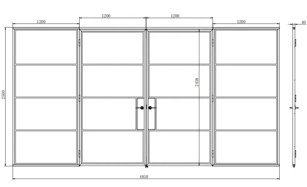 Innovative Door Solutions Modern Office, Room Divider Screens French Style