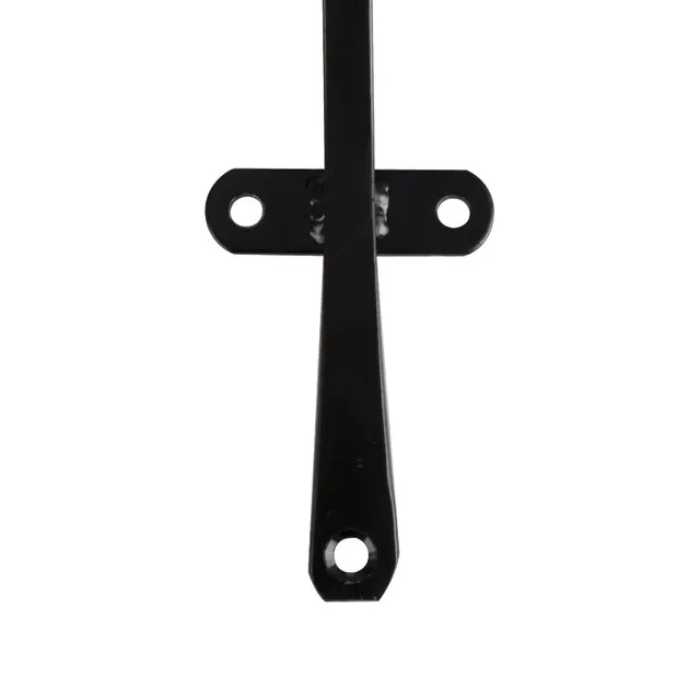 Outdoor Garden Metal Wall Hanging Plant Bracket Triangle Bracket with Rod