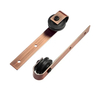 Customized Classic Carbon Steel Sliding Barn Door Hardware Kit