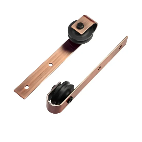 Customized Classic Carbon Steel Sliding Barn Door Hardware Kit