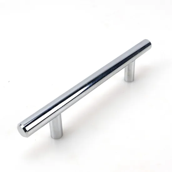 Stainless Steel T Bar Bedroom Cupboard Wardrobe Kitchen Pull Drawer Handles Furniture