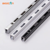 Metal AA Column with Holes Wall Mounting Single Slotted Channel Upright
