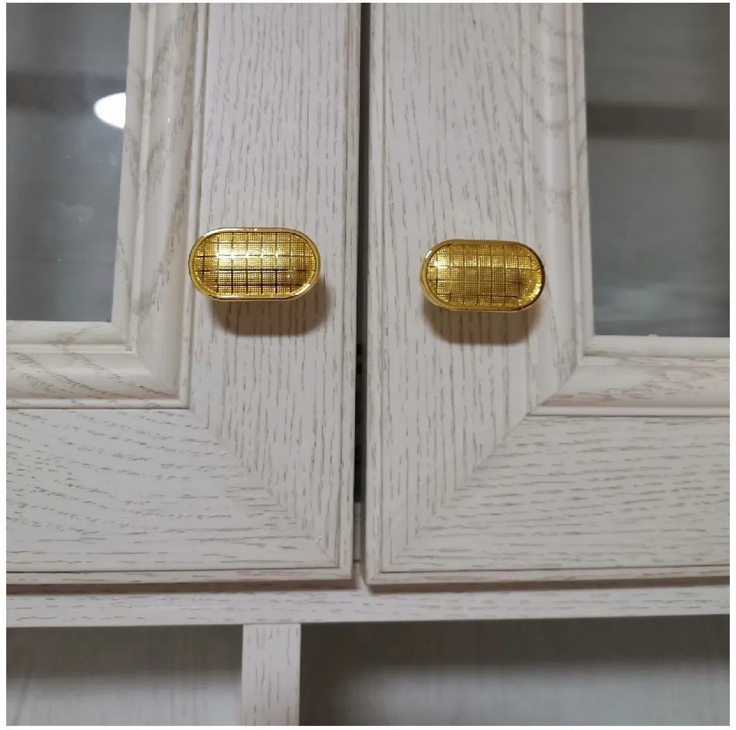 Single-Hole Zinc Alloy Handle Cabinet Door Drawer Handle