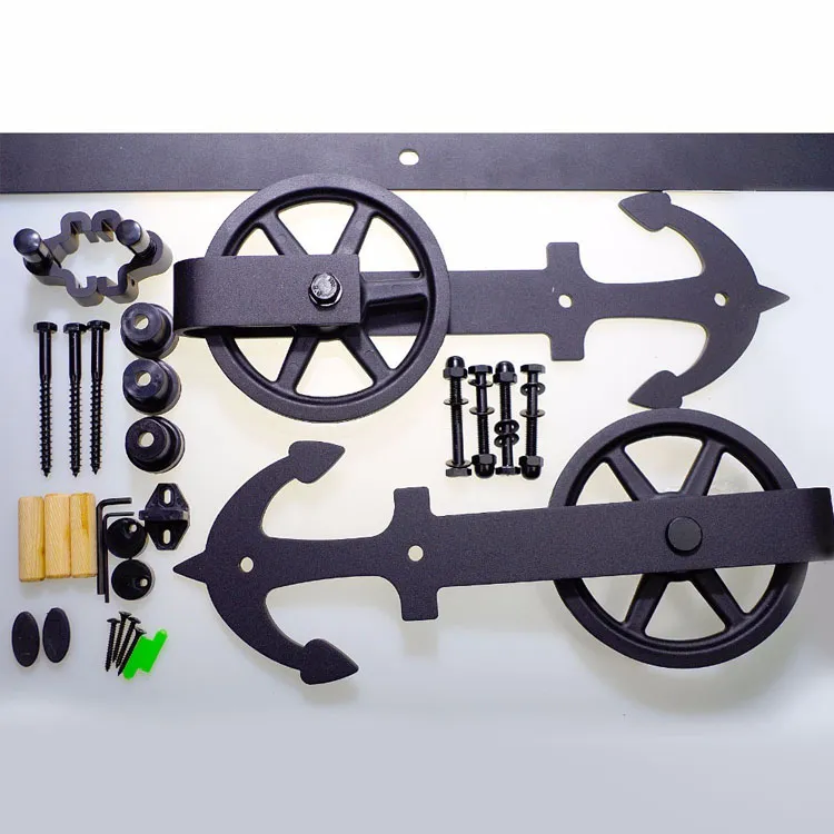 Industrial Grade Ultra-Quiet Bearing Sliding Barn Door Hardware Sliding Barn Door