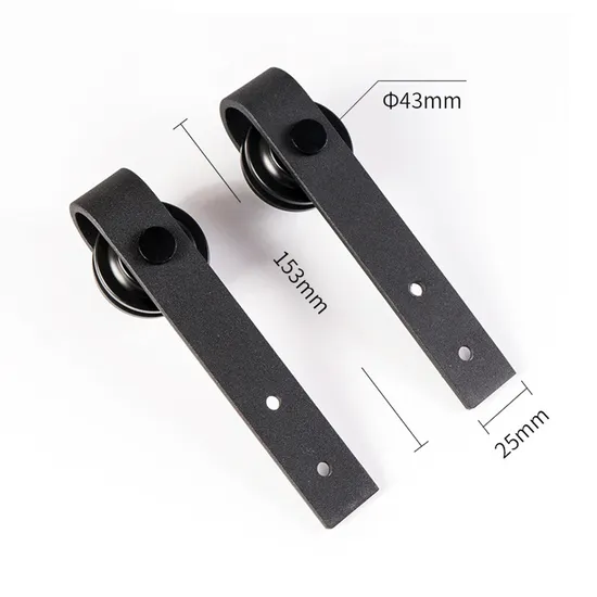 12 ft double barn door hardware kit