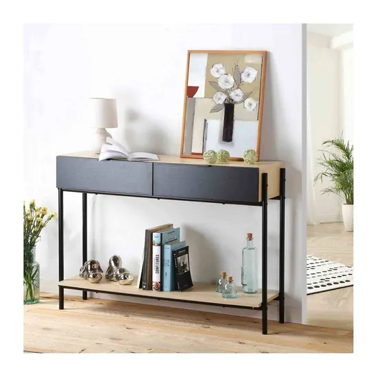 Two Colors Wood Dresser Modern Bedside Table Chest of Drawers