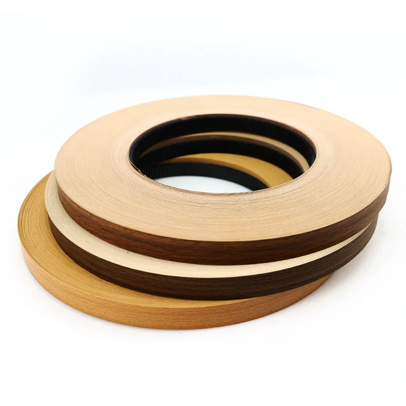 Glossy Plastic PVC Co-Extruded Edge Banding Strip Profile