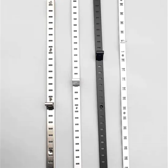 Chrome Plating Upright Channel Hanging Brackets Single Transverse Hole AA Column