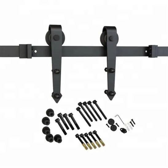 Cabinet Box Cupboard Mini Barn Sliding Door Hardware Kit Set