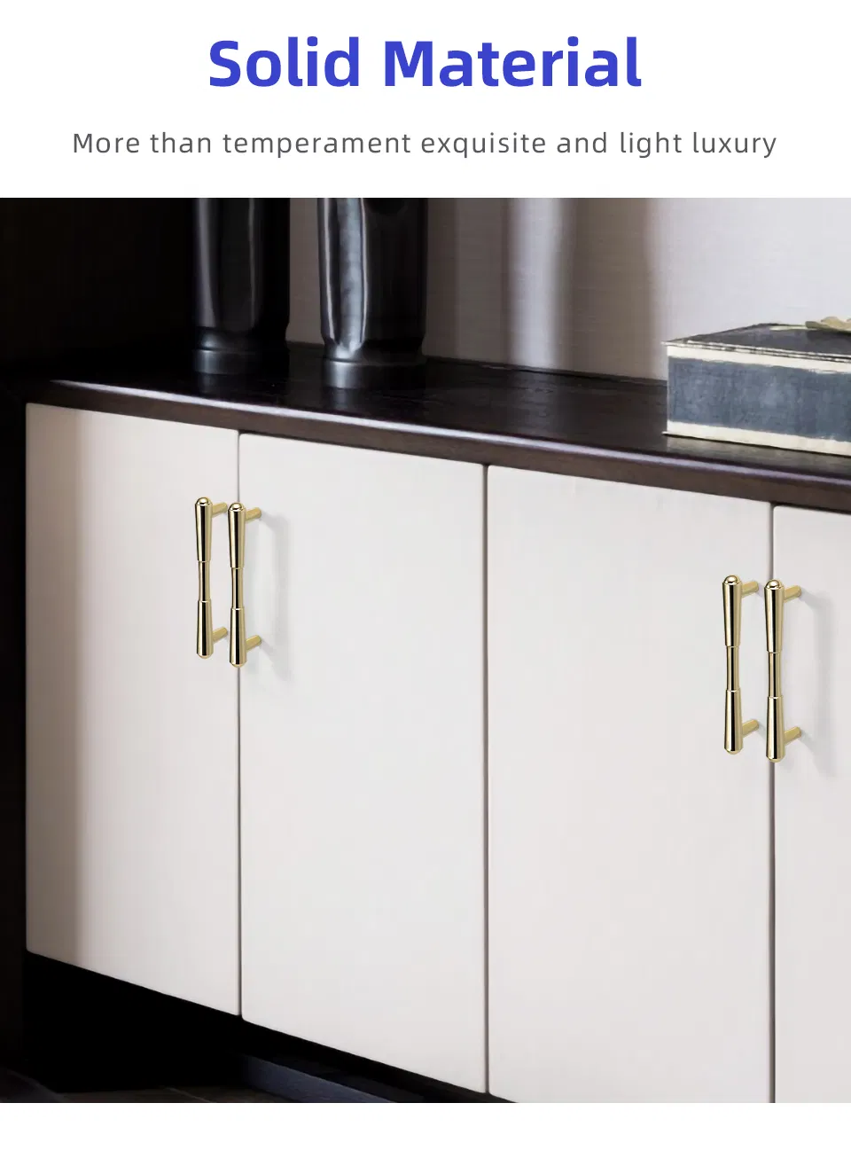 Zinc Alloy Kitchen Cabinet Handles Drawer Knobs Bright Chrome Furniture Handle