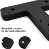 Wear-Resistant Steel Sheet Panel Matte Black Metal Connecting Bracket