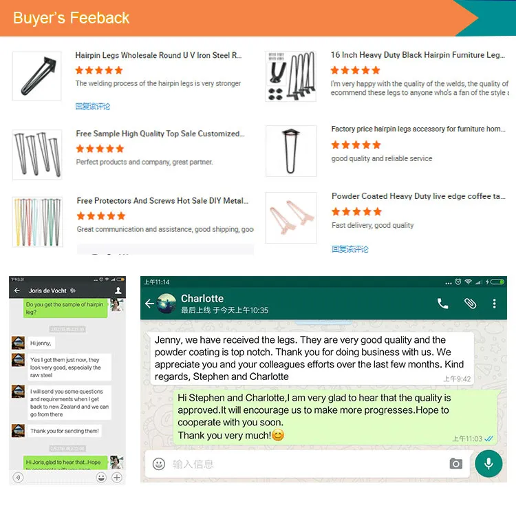 Inclined Cone 7-Shaped Wooden Legs Spray Paint Color Customizable Wooden Legs