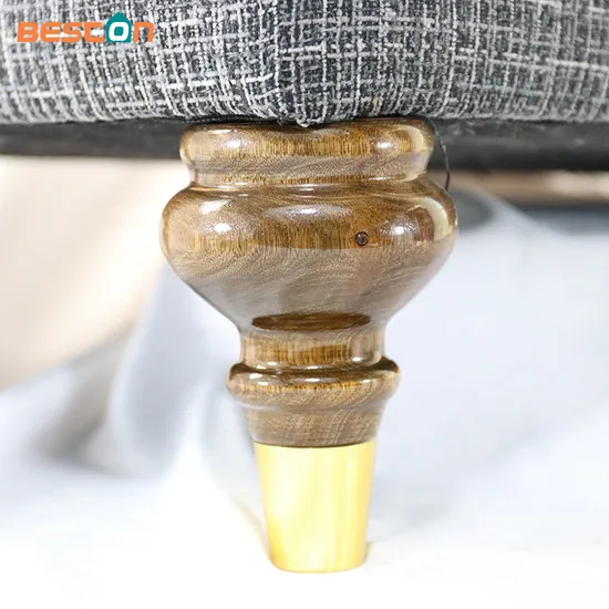 Custom Made Gourd Wood Furniture Parts Cabinet Sofa Feet Bed Legs