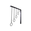 Heavy Duty Black Wall Hooks Store Display Wall Mounted Coat Rack