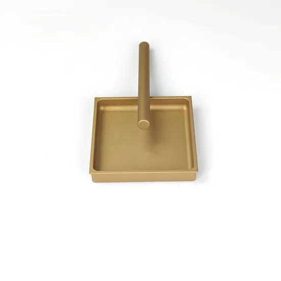 Aluminium Recessed Cabinet Square Handles Concealed Sliding Barn Door Wardrobe Pull Handle