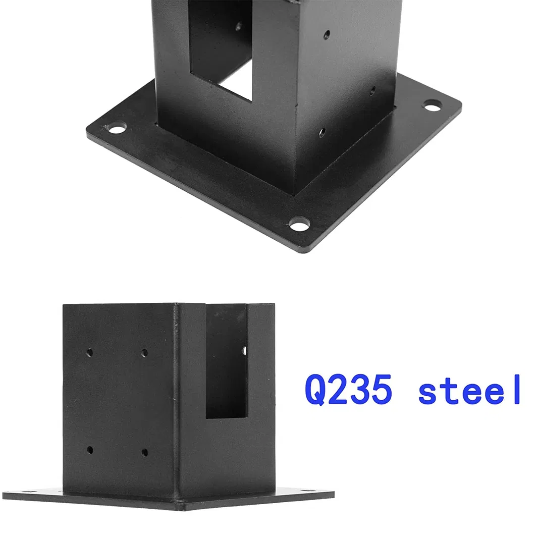 Stainless Steel 4X4 4-Way Right Angle Bracket, Pergola/Gazebo DIY Kit Hardware