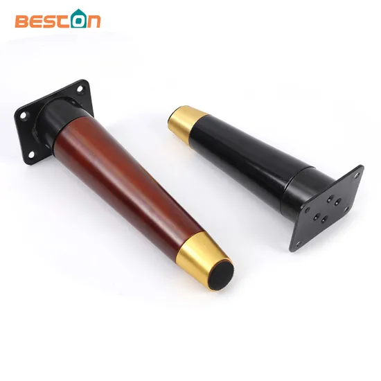 Specializing in The Production of Oblique Cone I-Shaped Solid Wood Sofa Leg