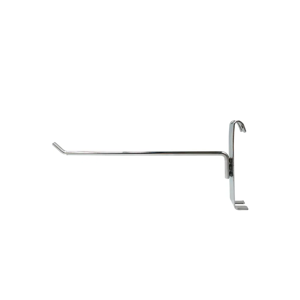 Chrome Plating Wholesale Retail Metal Mesh Wall Hanging Clothes Display Hook