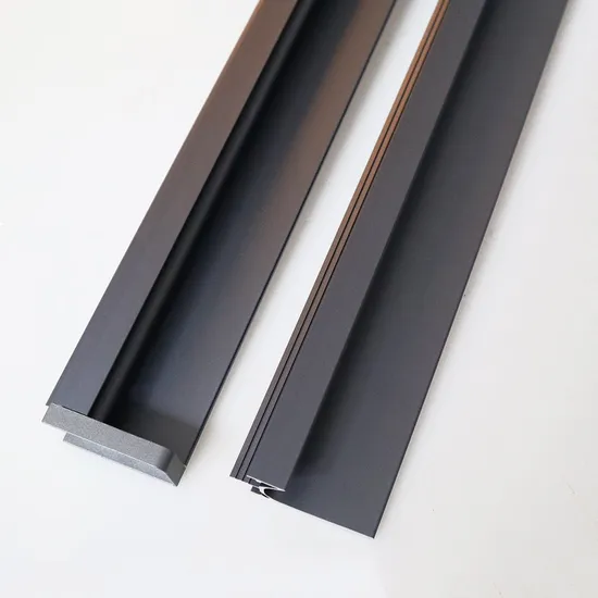 Aluminum Furniture Hidden Drawer Handle Kitchen Cabinet Wardrobe Invisible Handles